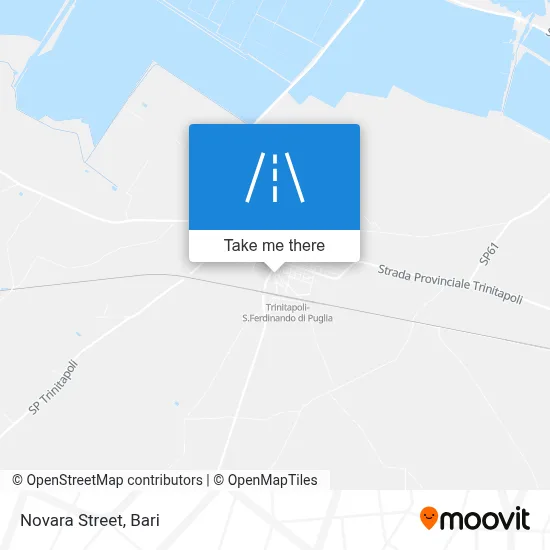 Novara Street map