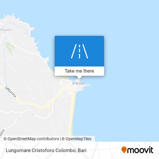 Lungomare Cristoforo Colombo map