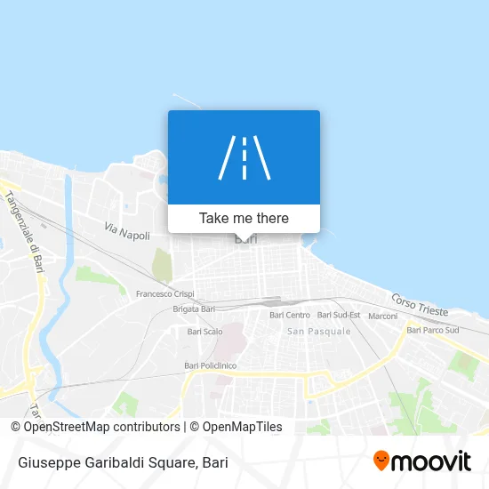 Giuseppe Garibaldi Square map