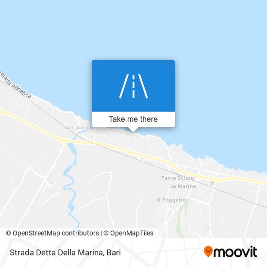 Strada Detta Della Marina map