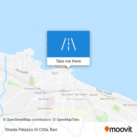 Strada Palazzo Di Città map