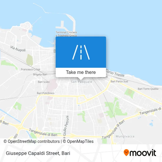 Giuseppe Capaldi Street map