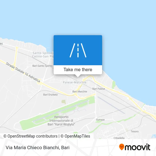 Maria Chieco Bianchi Street map