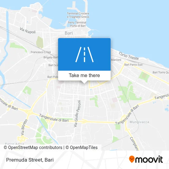 Premuda Street map