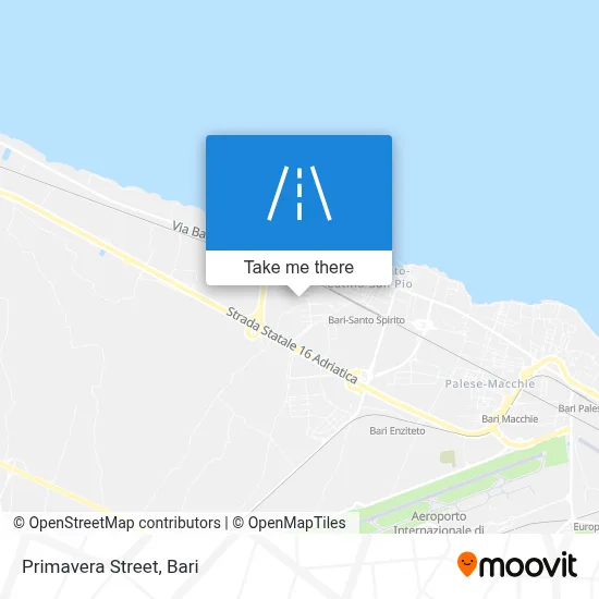 Primavera Street map