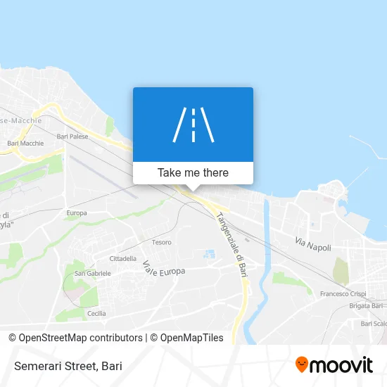 Semerari Street map