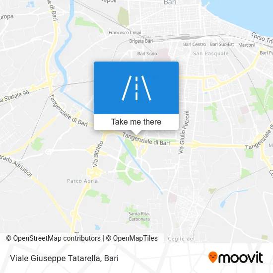 Viale Giuseppe Tatarella map