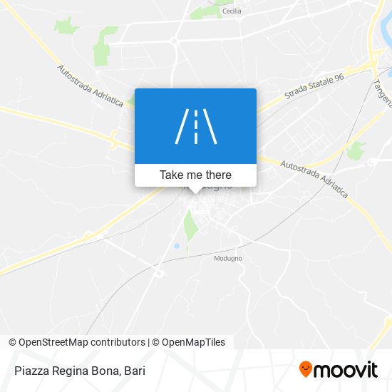 Piazza Regina Bona map