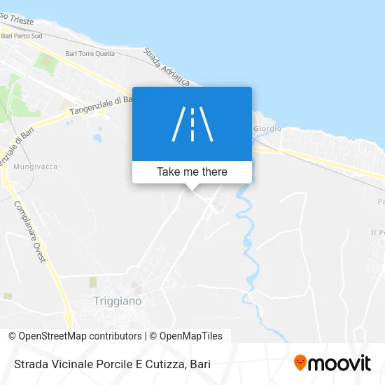 Strada Vicinale Porcile E Cutizza map