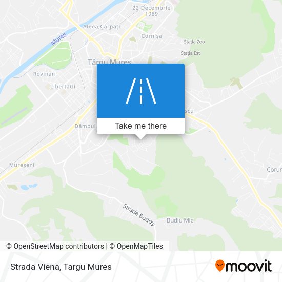 Strada Viena map