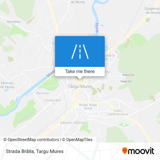 Strada Brăila map