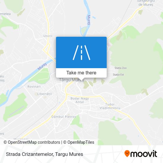 Strada Crizantemelor map