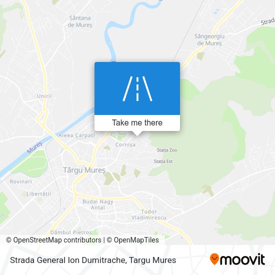 Strada General Ion Dumitrache map
