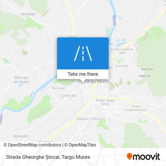 Strada Gheorghe Șincai map