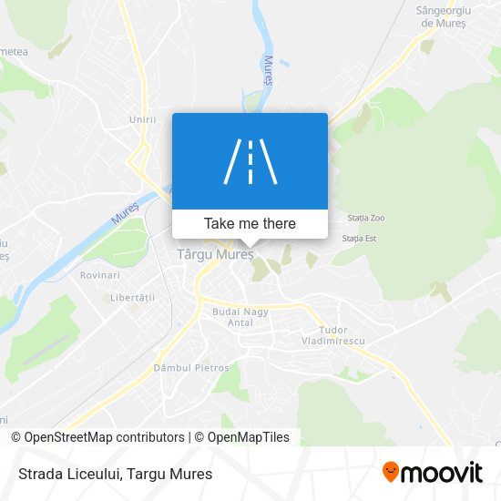 Strada Liceului map