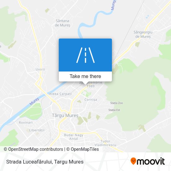 Strada Luceafărului map