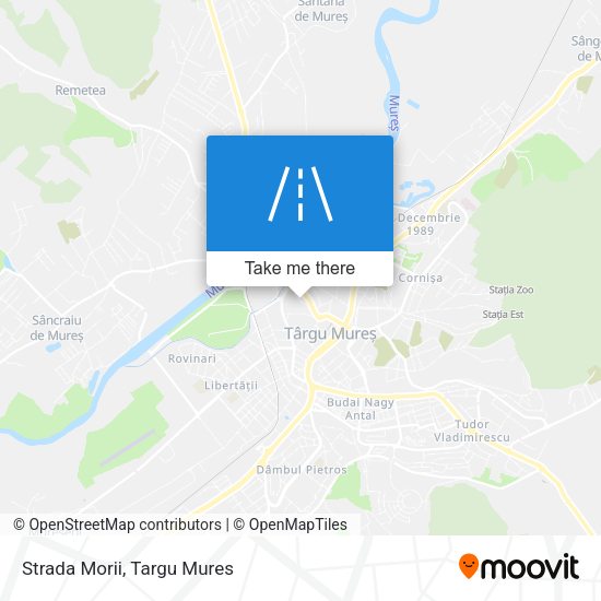 Strada Morii map