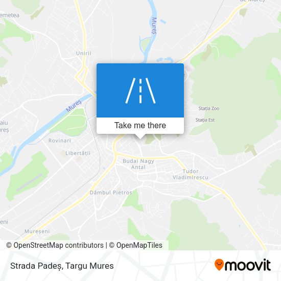 Strada Padeș map