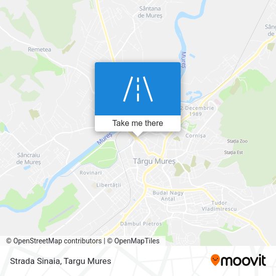 Strada Sinaia map