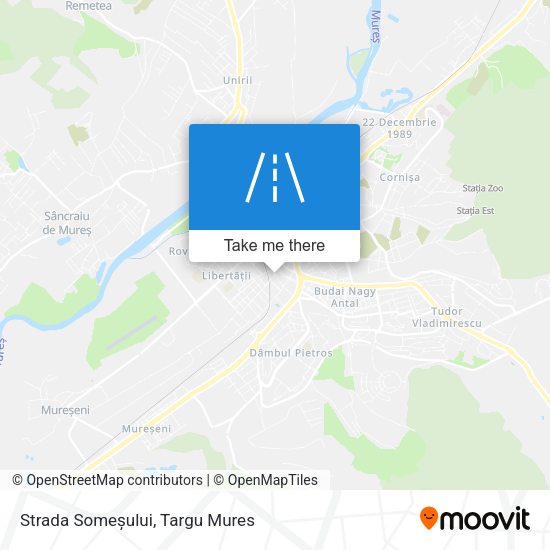 Strada Someșului map