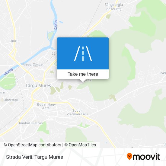 Strada Verii map