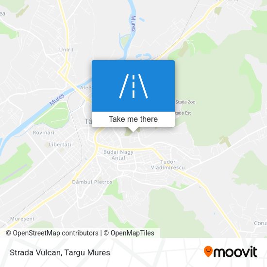 Strada Vulcan map