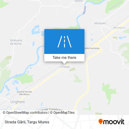 Strada Gării map