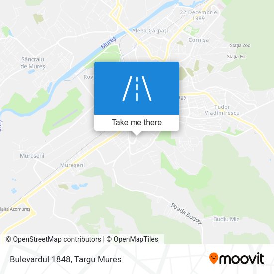 Bulevardul 1848 map