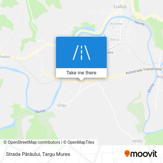 Strada Pârâului map
