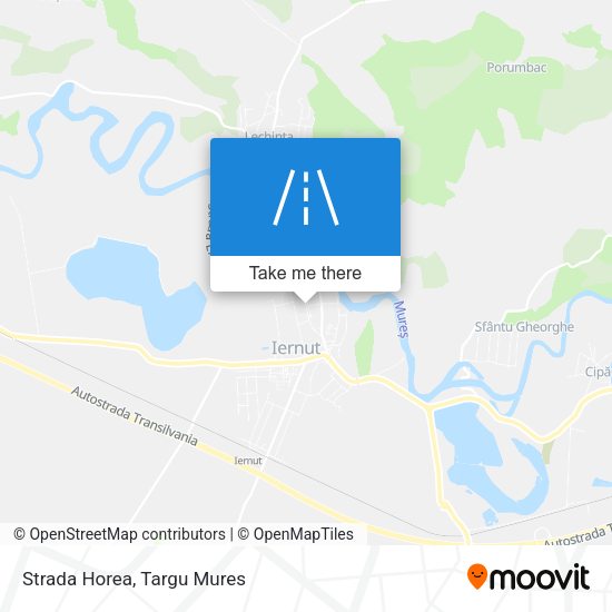 Strada Horea map