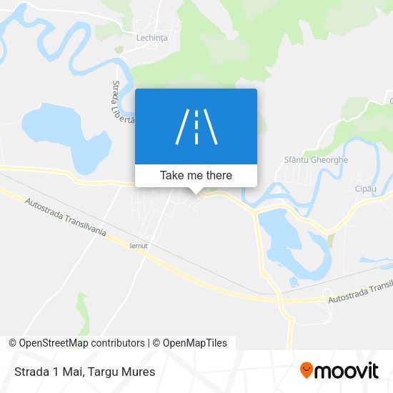 Strada 1 Mai map