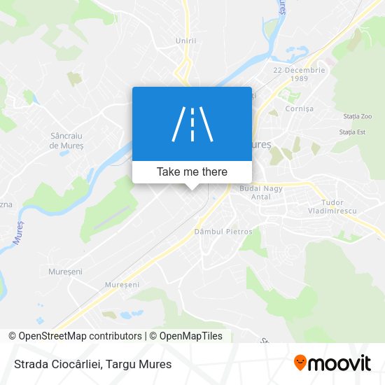 Strada Ciocârliei map