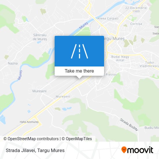 Strada Jilavei map