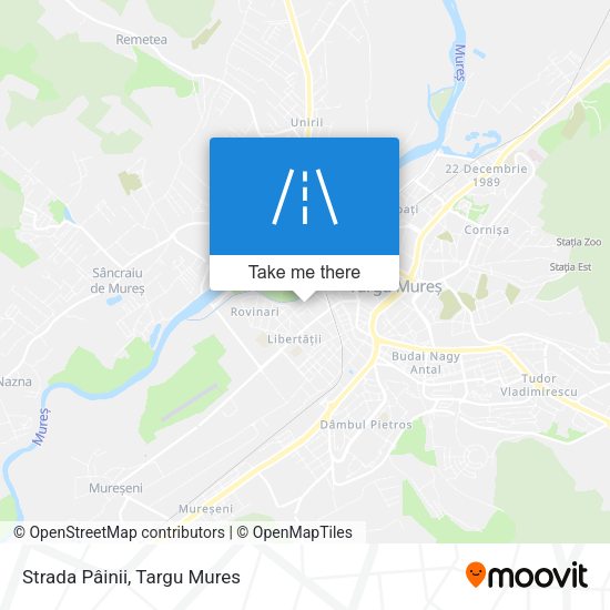 Strada Pâinii map