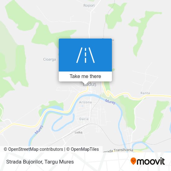 Strada Bujorilor map
