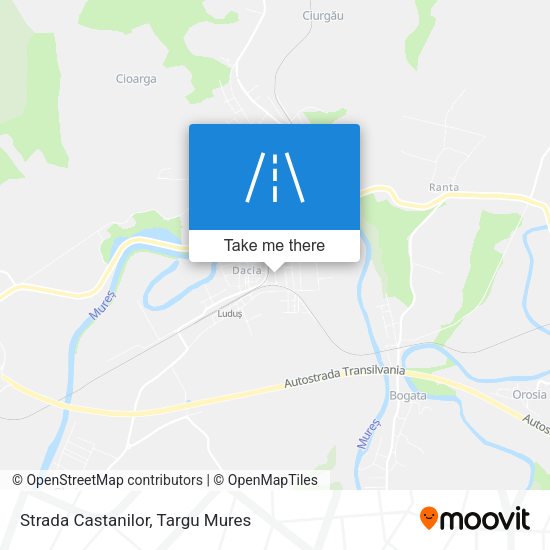 Strada Castanilor map