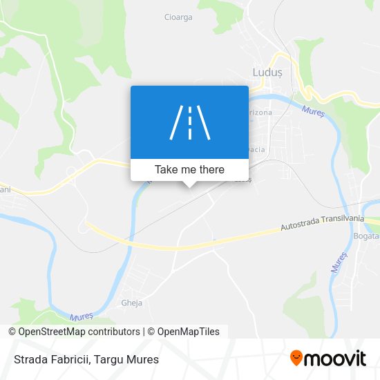Strada Fabricii map