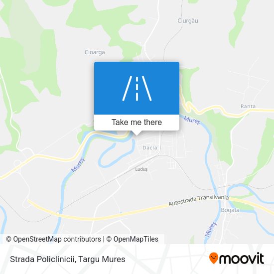 Strada Policlinicii map