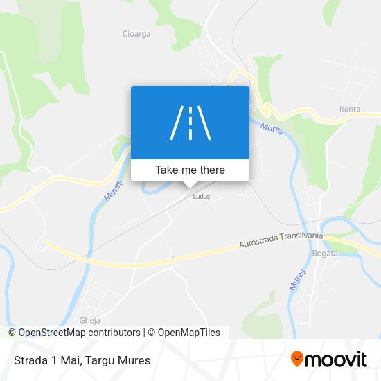 Strada 1 Mai map