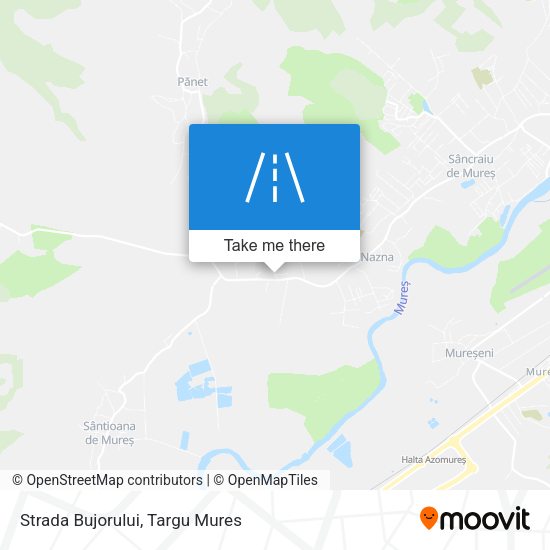 Strada Bujorului map