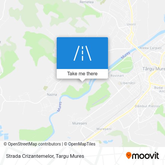 Strada Crizantemelor map