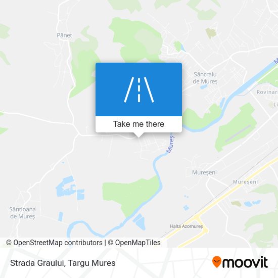 Strada Graului map