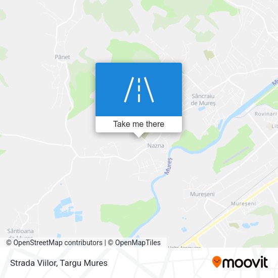 Strada Viilor map
