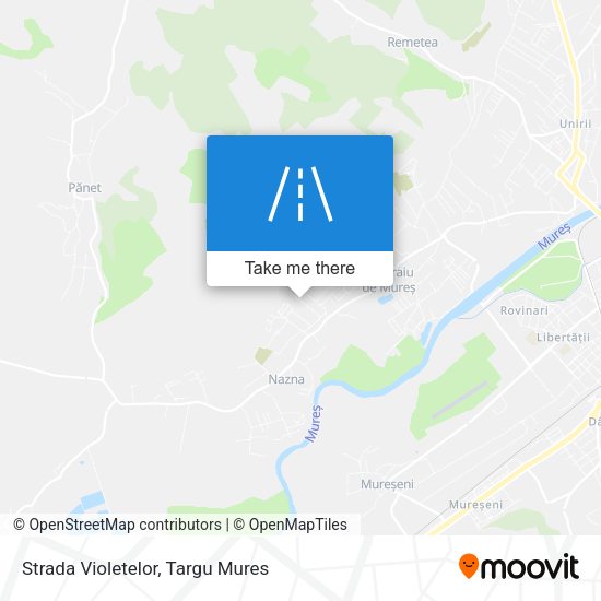 Strada Violetelor map