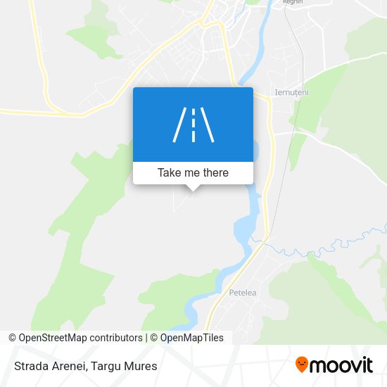 Strada Arenei map