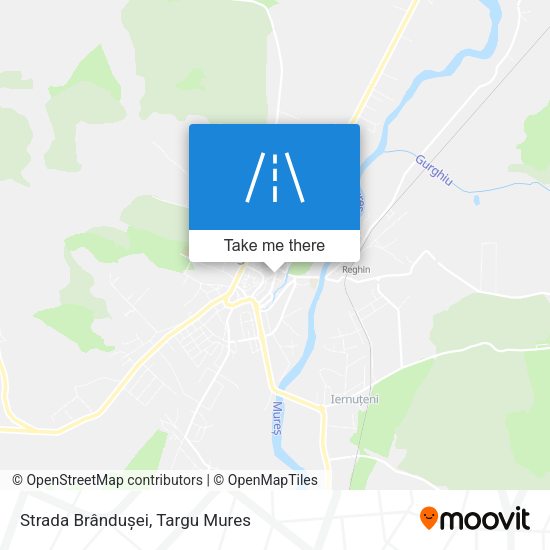 Strada Brândușei map