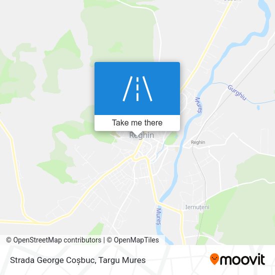 Strada George Coșbuc map