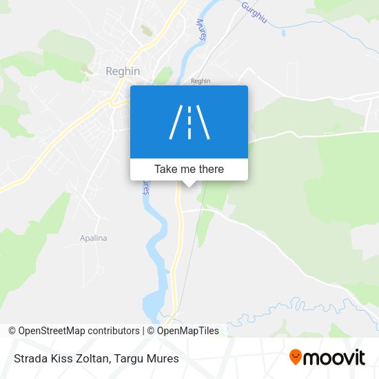 Strada Kiss Zoltan map