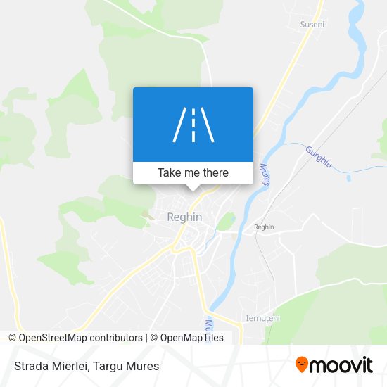 Strada Mierlei map