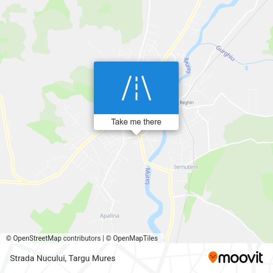 Strada Nucului map